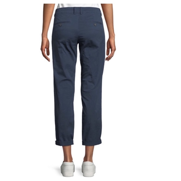 VINCE 💙Boyfriend Trouser Pants Slate Blue NEW - Picture 3 of 8